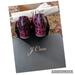 J. Crew Shoes | J Crew Cabernet Suede Pumps With Croc Heels | Color: Black | Size: 8.5
