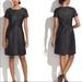 Madewell Dresses | Madewell Brocade Fitted Shimmer Sheath Dress | Color: Black/Silver | Size: S