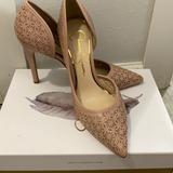 Jessica Simpson Shoes | Jessica Simpson Blush Heels Worn Once Have Been Stored In Box | Color: Red | Size: 6.5