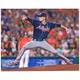 Max Fried Atlanta Braves Autographed 16" x 20" 2021 World Series Champions Pitching Spotlight Photograph