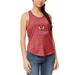 Women's League Collegiate Wear Heathered Red Marist Foxes Intramural Racerback Tank Top