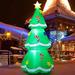 GOOSH Christmas Inflatable 5FT Inflatable Christmas Tree Blow Up Christmas Tree w/ LED Lights Built-in in Green/White | Wayfair GS-27182-5