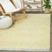 White/Yellow 63 x 0.04 in Area Rug - Joss & Main Kels Striped Recycled Area Rug Polypropylene/Cotton | 63 W x 0.04 D in | Wayfair