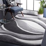 Gray/White 63 x 0.59 in Indoor Area Rug - Orren Ellis Vilica Area Rug in Gray/Ivory Polypropylene | 63 W x 0.59 D in | Wayfair