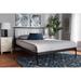 Corrigan Studio® Armita Finished Metal Platform Bed Metal in Black | 42.12 H x 54.02 W x 75.2 D in | Wayfair F30C3D5122B343F7BEF36ECFC721A3E8