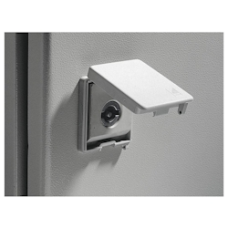 Rittal SZ 2476.100 Schlosskastenabdeckung plombierbar Polyamid Grau 2 St. 2476100 Image