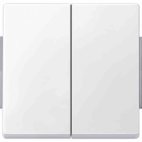 Merten AQUADESIGN Wippe Serien, Schalter/Taster, polarweiß, glänzend, ohne ISO Aufdruck, geeignet für Bussystem-Tasterankopplung Image