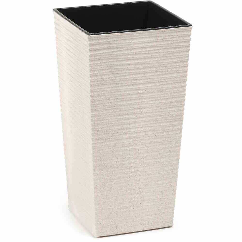 SIENA GARDEN ECO Nizza Pflanzgefäß ECO Nizza, weiß Image