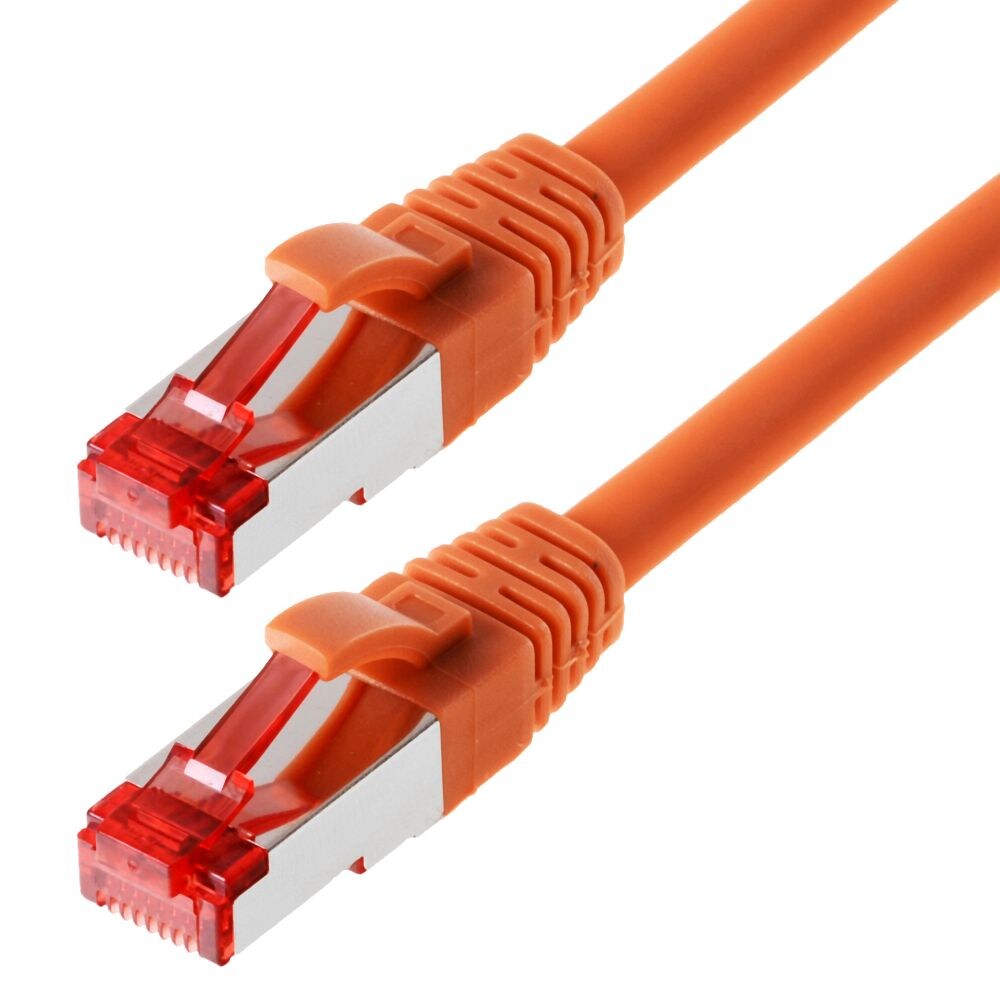 Helos Patchkabel S/FTP Cat 6 orange 3,0m Image