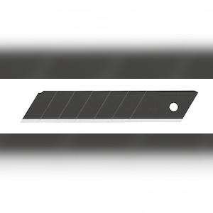 10 Ersatzklingen für Cuttermesser 18mm Excel Black ultrascharf , OLFA® Klinge LBB Image