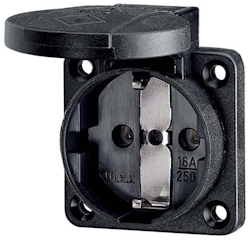 Mennekes Schuko-Anbau-Steckdose 11012
