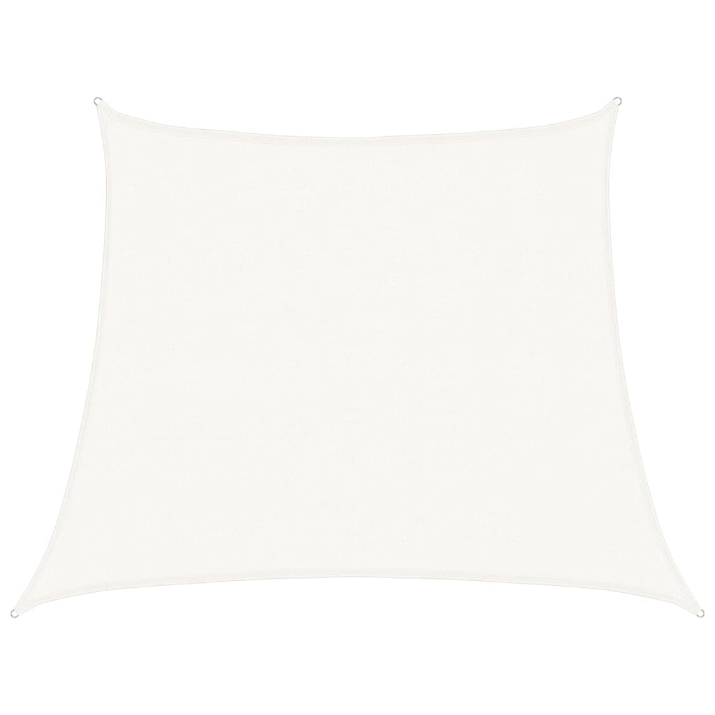 vidaXL Sonnensegel 160 g/m² Weiß 3/4x3 m HDPE Image
