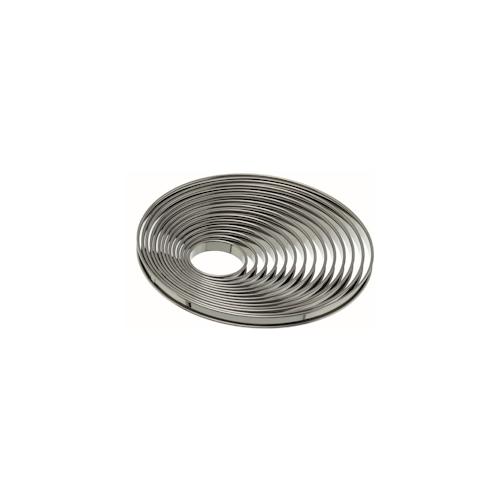 1 x SCHNEIDER Tortenring rund, mit Borde 220 mm 220 x 20 mm