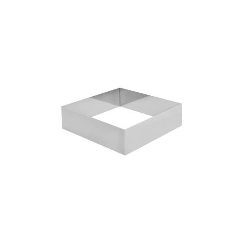 „1 x SCHNEIDER Tortenring „“Quadrat““, 16 x 16 x 5 cm 160 x 160 x 50 mm“