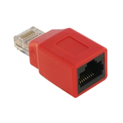 Delock Crossover-Adapter RJ-45 (M) - RJ-45 (W) Image