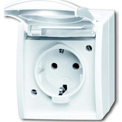 Busch-Jaeger SCHUKO-Steckdose 20 EWN-54 2CKA002083A0831 Image