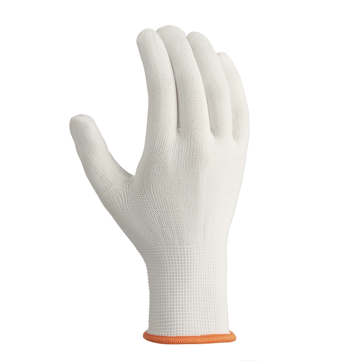 Feinstickhandschuhe, `NYLON`, ohne Beschichtung, Stickbund, weiß, teXXor 2407 - Größe 10 (XL) Image