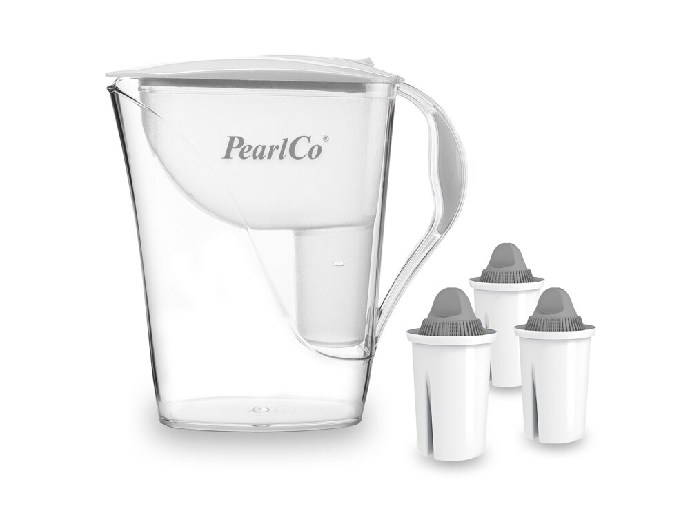 PearlCo Wasserfilter Fashion weiß inkl. 3 Protect+ Filterkartuschen Image
