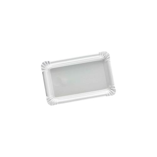 250x Pappteller 30 1/2 | 10 x 16 cm Frischfasermaterial