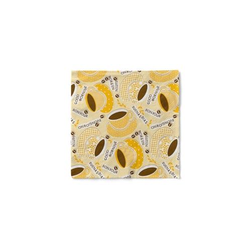 Sovie HOME Serviette Kaffee Ole in Gelb-Orange aus Tissue 33 x 33 cm, 20 Stück – Kaffee Cafe Frühstück
