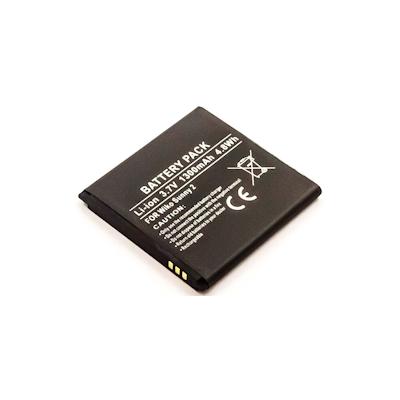 AGI Akku für Wiko Sunny 2 Li-Ion 3,7 Volt 1300 mAh schwarz Image