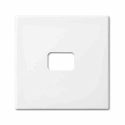 Busch-Jaeger BUSCH-BALANCE SI Kontrollwippe, Schalter/Taster, alpinweiß, glänzend, ohne ISO Aufdruck, mit austauschbarer Linse/Symbol Image