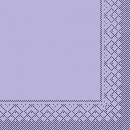 Sovie HOME Serviette in Lila aus Tissue 33 x 33 cm, 20 Stück - Unifarben Neutral Basic Image