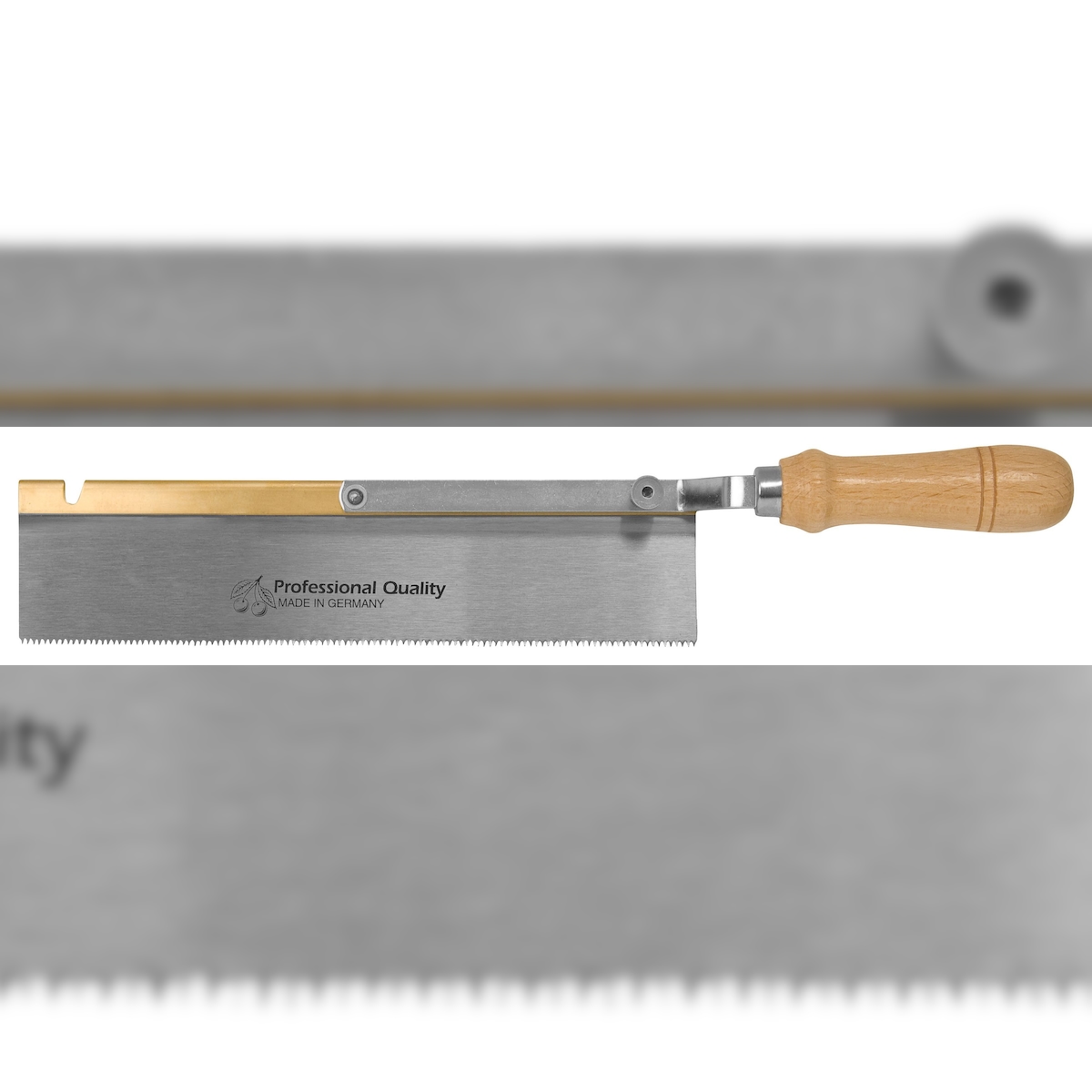 Kirschen Feinsäge, umlegbar, Messingrücken Image