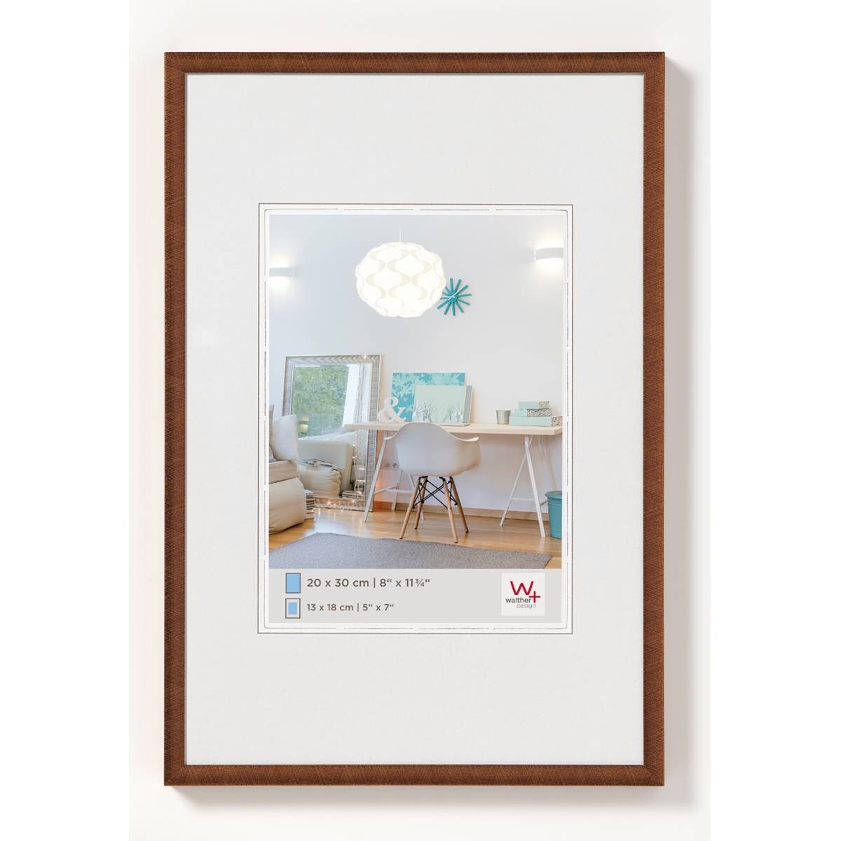 walther + design KV070J,Lifestyle Kst.Rahmen 050X070 BRONZE Image