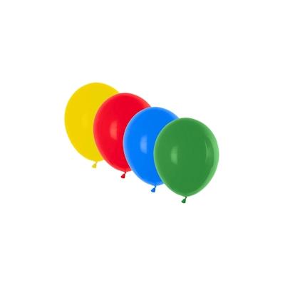 1-PACK 100x Luftballons bunt gemischt O 200 mm Größe 'S'