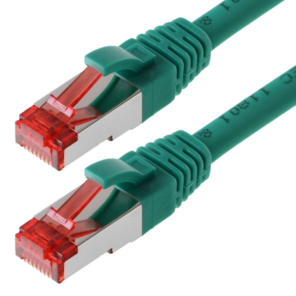 Helos Patchkabel S/FTP Cat 6 grün 7,5m Image