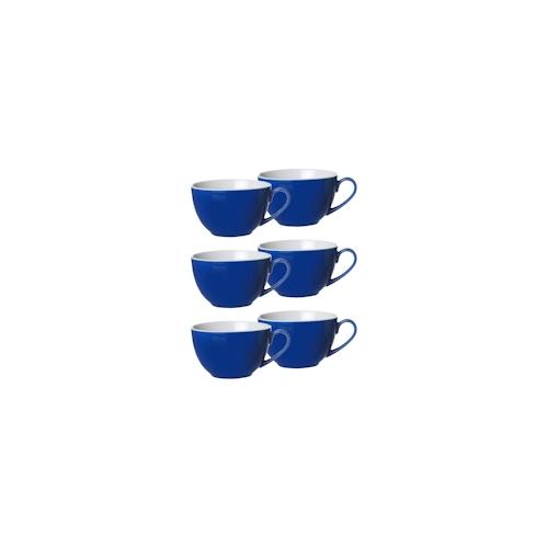 Ritzenhoff & Breker DOPPIO Kaffeetasse 200 ml indigo blau 6er Set