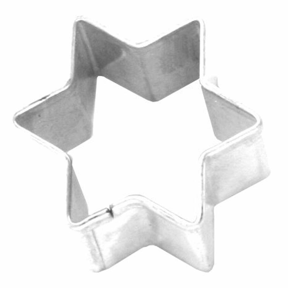 RBV BIRKMANN Birkmann Ausstechform Stern, Ausstecher, Plätzchenform, Keks, Plätzchen, Edelstahl, 3 cm, 196186 Image