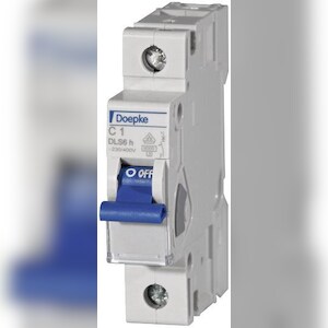 Doepke 09914203 DLS6H C16A 1polig 6KA Leitungsschutzschalter 1polig 16 A 230 V Image
