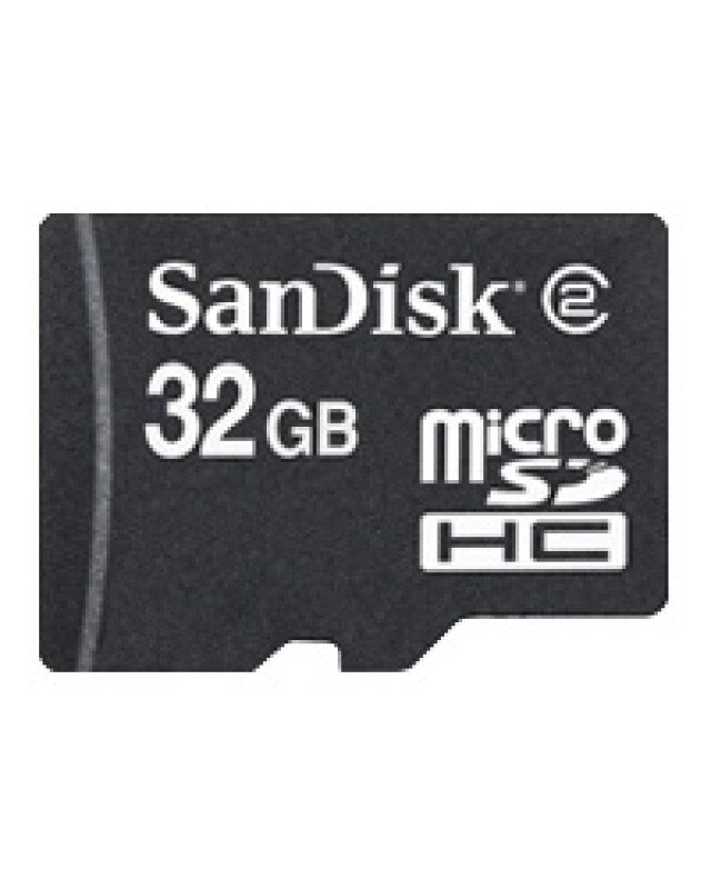 SanDisk Flash-Speicherkarte 32 GB Class 2 microSDHC Image