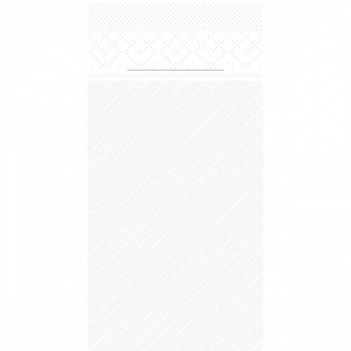 Sovie HORECA Besteckserviette Weiß aus Tissue Deluxe® 40 x 40 cm, 75 Stück Image