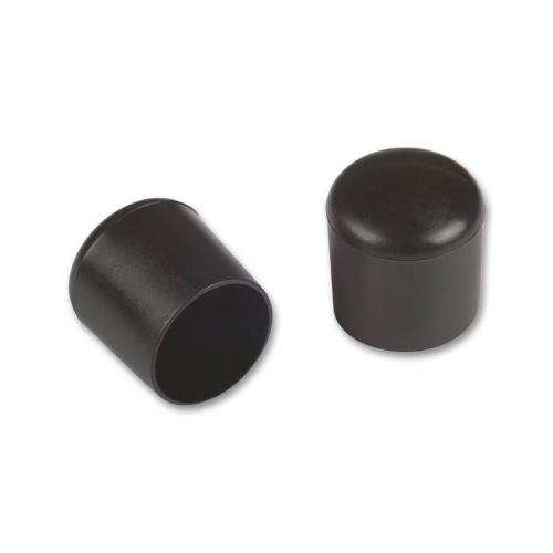 Rohrkappen rund 25 mm schwarz VE 30 fix-o-moll Image