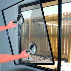 Moritz Saugheber bis 100kg mit 2 Saugnäpfen rot Gummisauger Vakuumheber Vakuumsauger Glasheber Glassauger Image