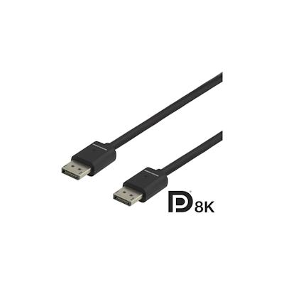 Premium DisplayPort 1.4 Kabel 2m (8K 7680x4320 in 60Hz DSC 1.2 HBR3)