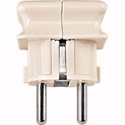 Merten SCHUKO-Stecker ws 120927 Image