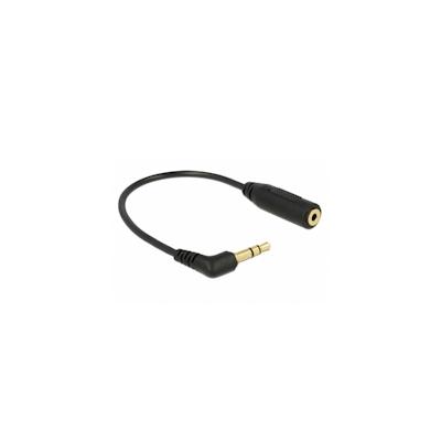 Delock Audio-Adapter Stereostecker für Sub-Mini Telefon 2,5 mm W bis Mini-Phone Schwarz