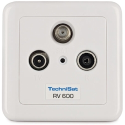 TechniSat TechniPro RV 600-10 Steckdose Weiß Image