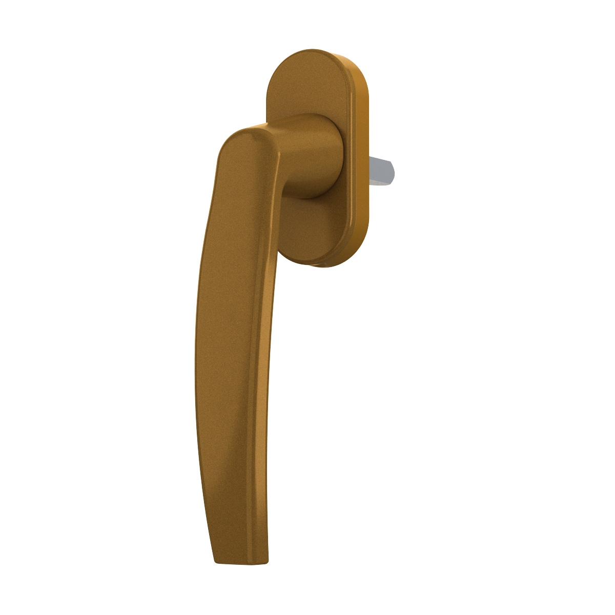 MS Beschläge Fensteröffner Aluminium Fenstergriff Dreh- Kipp Fensterolive Fensterklinke Gold Image