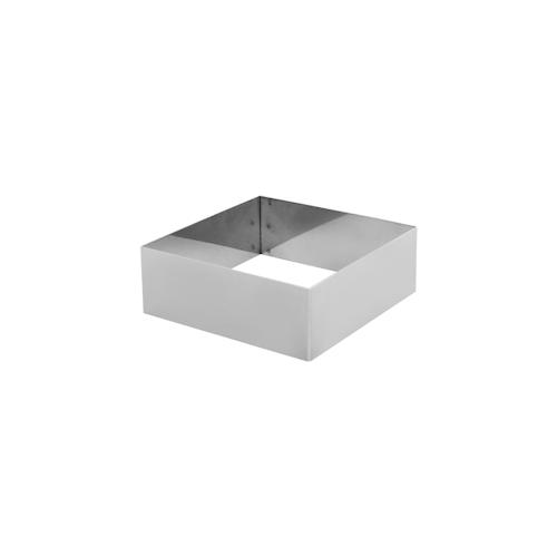 „1 x SCHNEIDER Tortenring „“Quadrat““, 12 x 12 x 5 cm 120 x 120 x 50 mm“