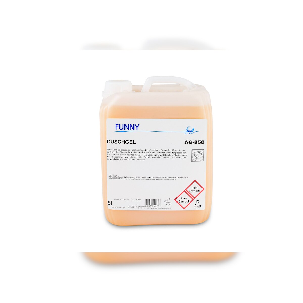 Funny Duschgel, hautschonend, 5 Liter Image