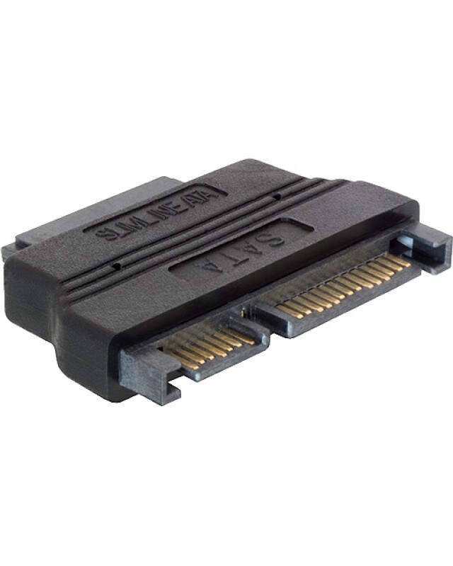 Delock Adapter SATA 22pin male > Slim female 13pin Serial ATA-Adapter Slimline ATA W Image