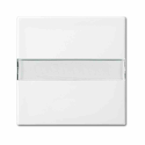 Busch-Jaeger BUSCH-BALANCE SI Kontrollwippe, Schalter/Taster, alpinweiß, glänzend, ohne ISO Aufdruck, mit Beschriftungsfeld Image