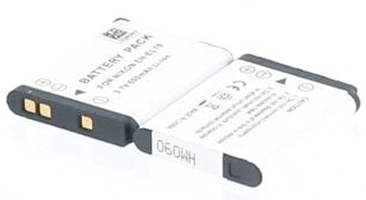 AGI Akku für Nikon Coolpix S3700 Li-Ion 3,7 Volt 600 mAh schwarz Image