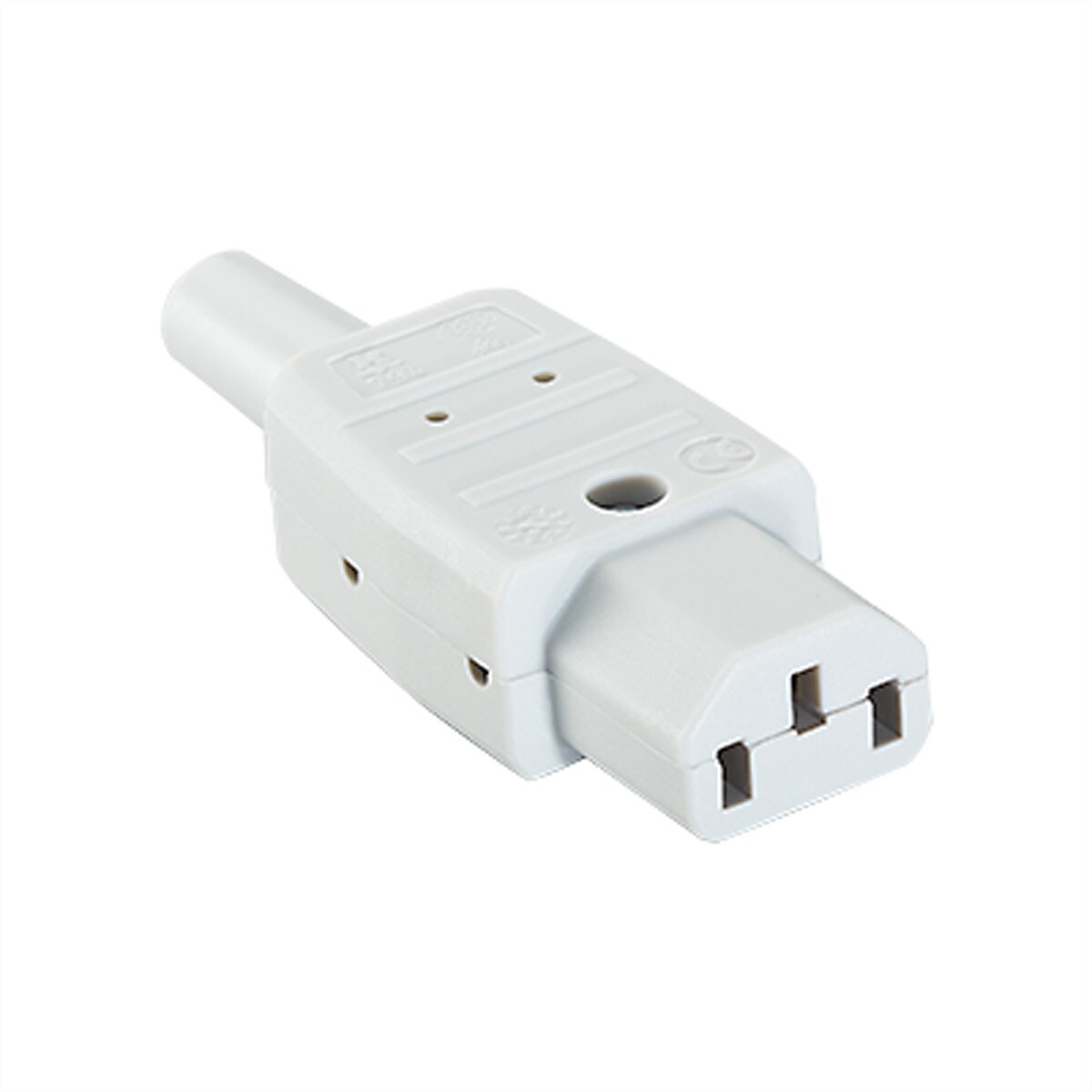 BACHMANN Kaltgerätedose Typ 794 70°C, grau Image