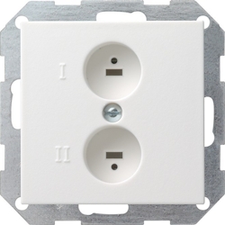 Gira Stereo-Steckdose rws-gl 040203 Image
